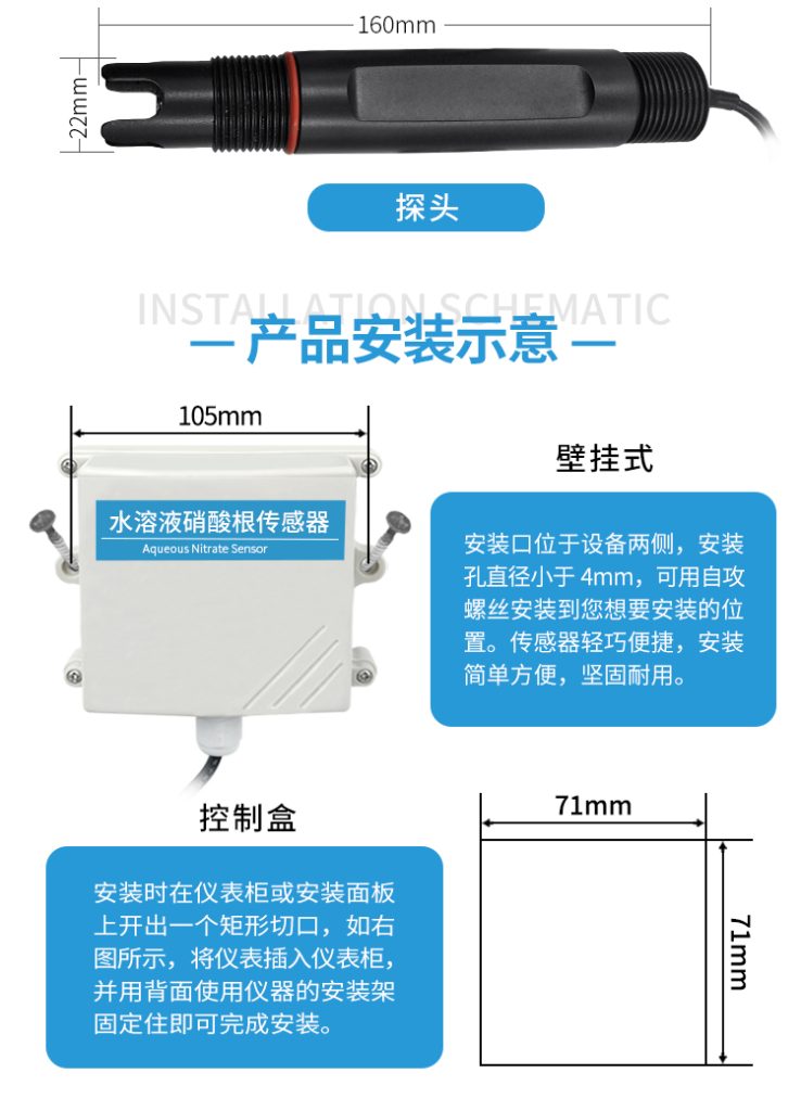 水溶液硝酸根传感器